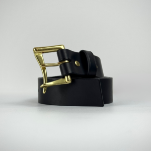 Ceinture Capitaine en cuir pleine fleur