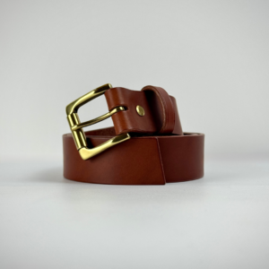 Ceinture Sylvestre en cuir pleine fleur